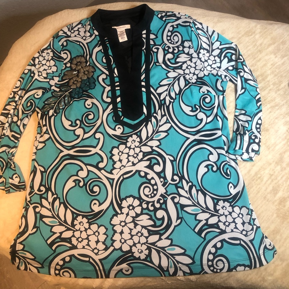 COVINGTON XLARGE TUNIC TOP